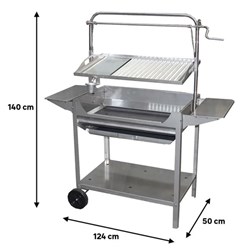 BARBACOA INOX CARNOTA - Imagen 2