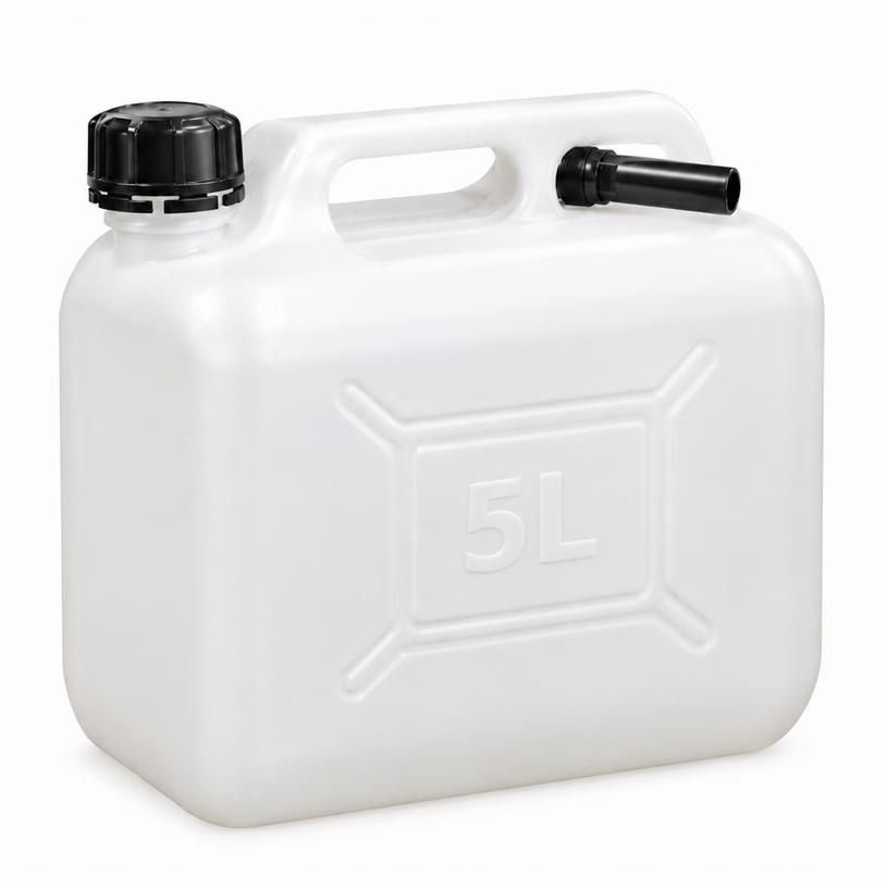 BIDON GASOLINA 5 LITROS TRANSPARENTE - Imagen 1