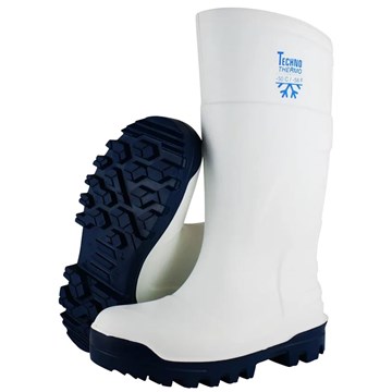 BOTA THERMO S5 PU -50º BLANCO/AZUL - Imagen 1