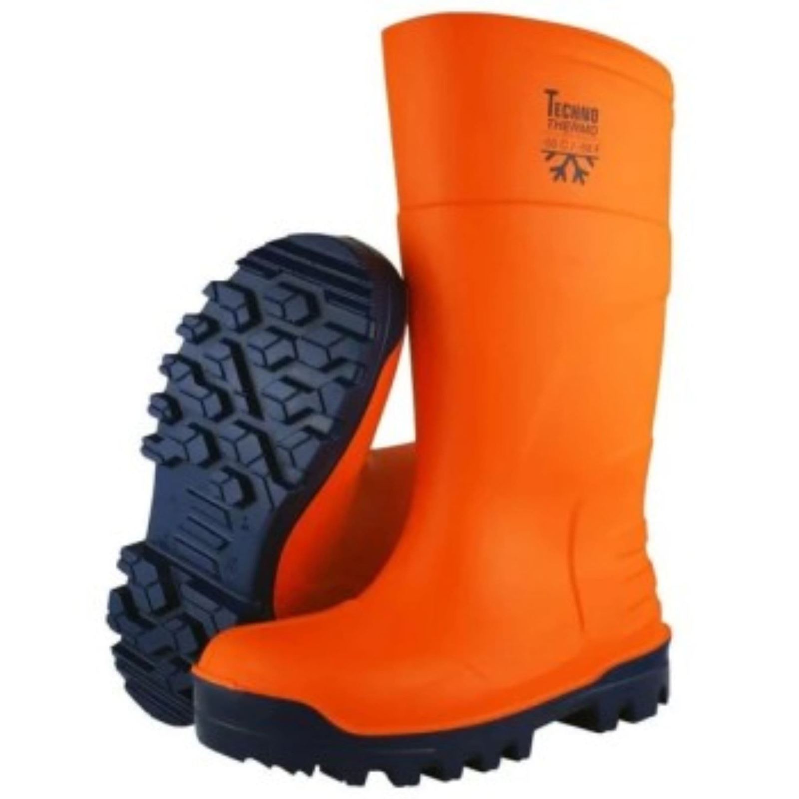 BOTA THERMO S5 PU -50º NARANJA/AZUL - Imagen 1