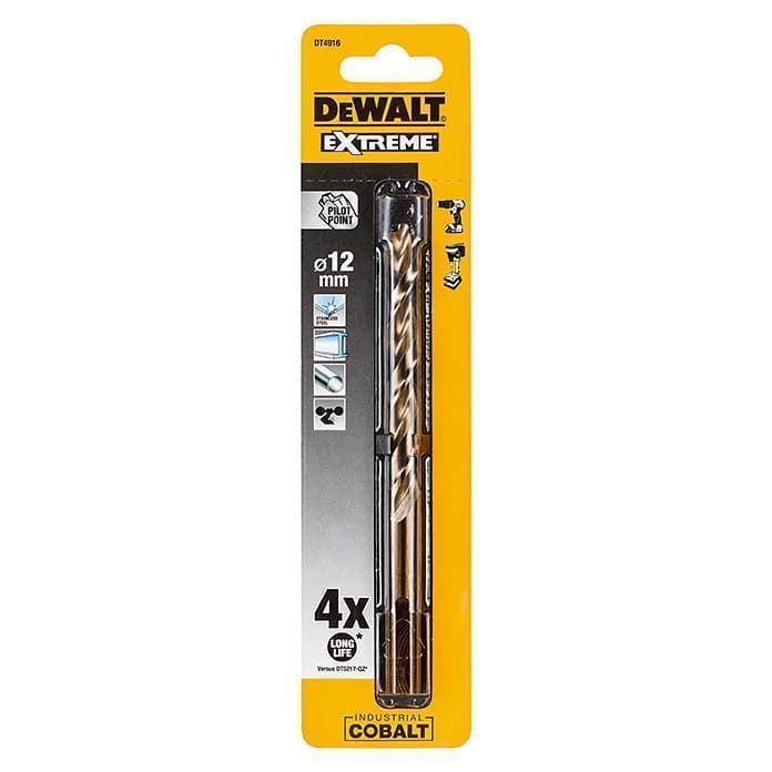 BROCA COBALTO HSS-CO PARA METAL 12X151MM DEWALT - Imagen 1