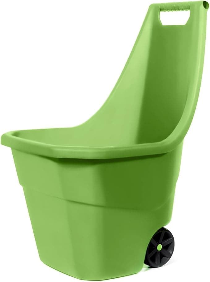 CARRO DE JARDIN VERDE 50X61X84 - Imagen 1