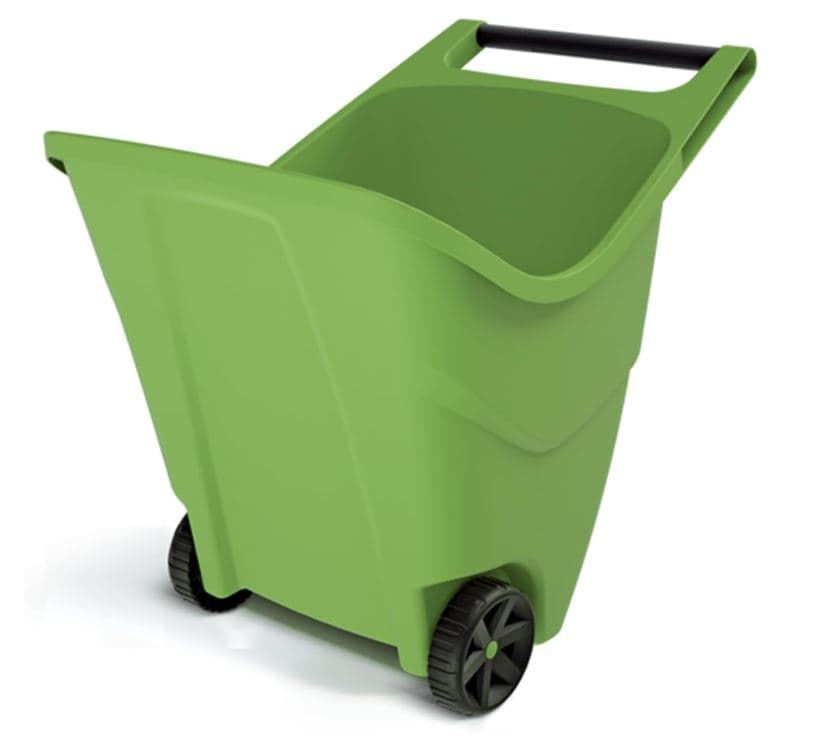 CARRO DE JARDIN VERDE 78X57X72 - Imagen 1