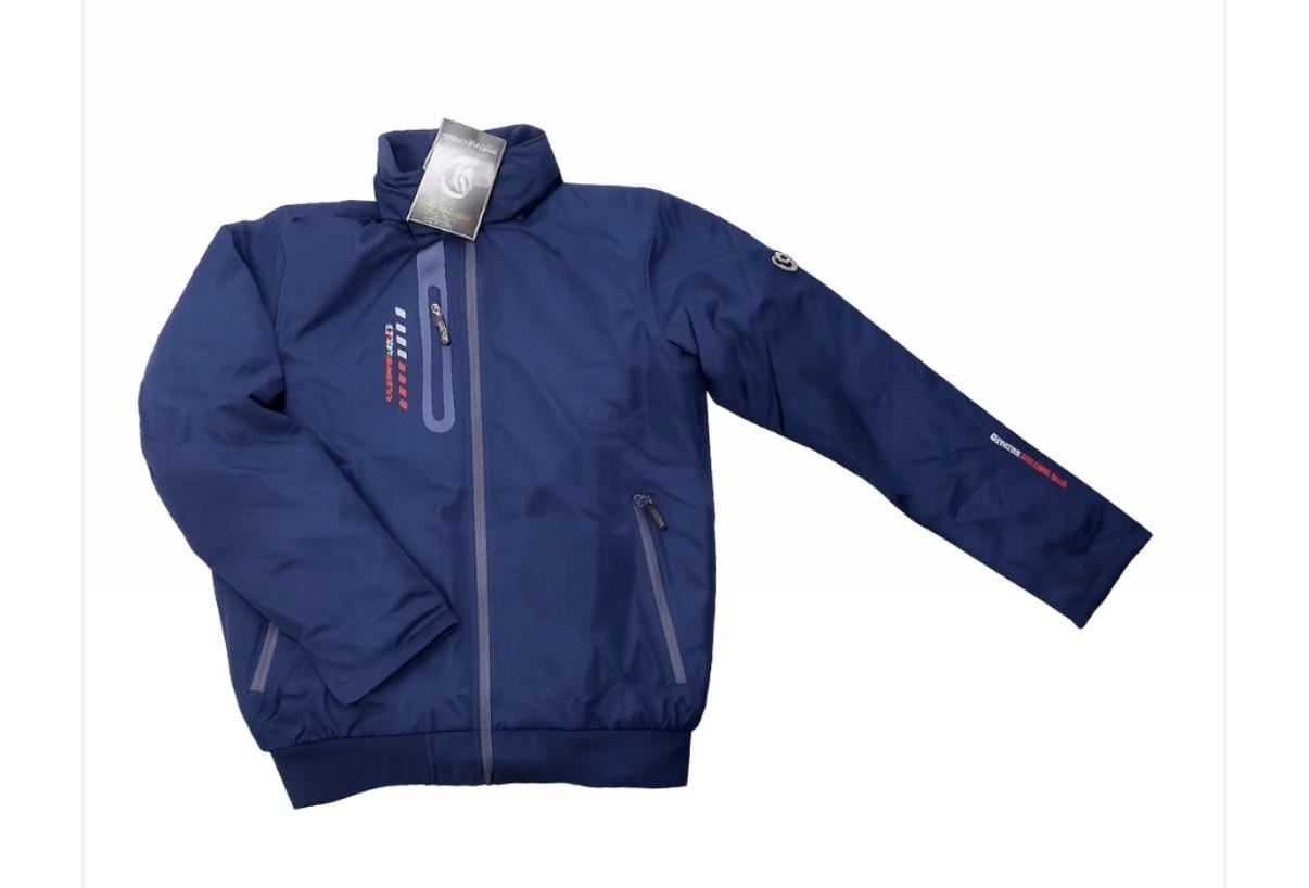 CHAQUETA HARDY BLUE ROTULADA CLICKFER ALQUINOIA - Imagen 1