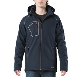 CHAQUETA PERFECT SOFTSHELL ACOLCHADO AZUL - Imagen 1