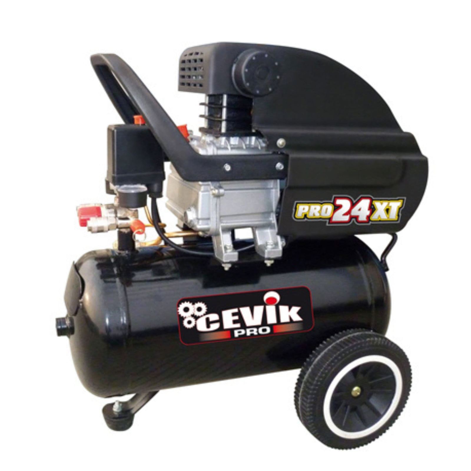 COMPRESOR CEVIK PRO 24XT 2,5HP 24L - Imagen 1
