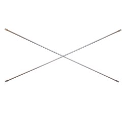 CRUCETA 3.000MM GALVANIZADA - Imagen 1