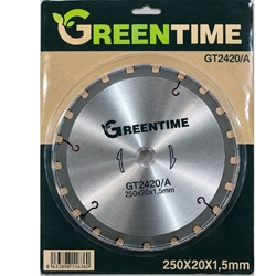 DISCO 24 DIENTES 250X20X1,5MM GT2420/A - Imagen 1
