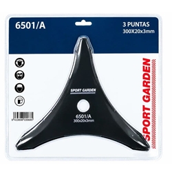 DISCO 3 PUNTAS 300X20X3MM 6501/A - Imagen 1
