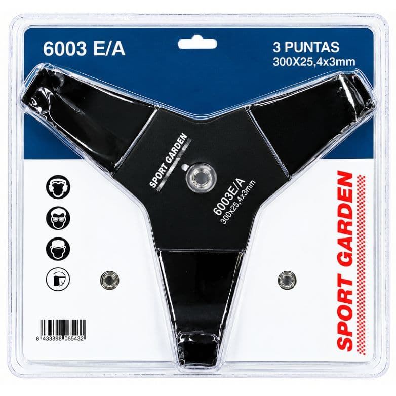 DISCO 3 PUNTAS 300X25,4X3MM 6003E/A - Imagen 1