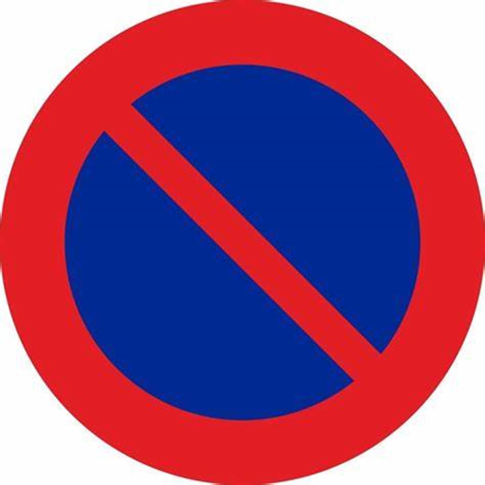 ESTACIONAMIENTO PROHIBIDO MOPU OBRA 60CM - Imagen 1