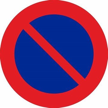 ESTACIONAMIENTO PROHIBIDO MOPU OBRA 60CM - Imagen 1
