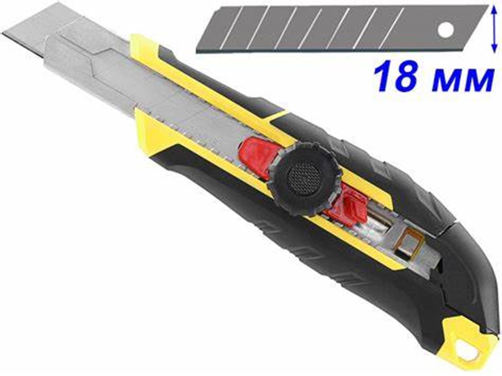 FATMAX CUTTER CON RUEDA DE BLOQUEO 18MM STANLEY - Imagen 1