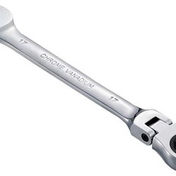 LLAVE MIXTA CON TRINQUETE 17MM FACOM - Imagen 1