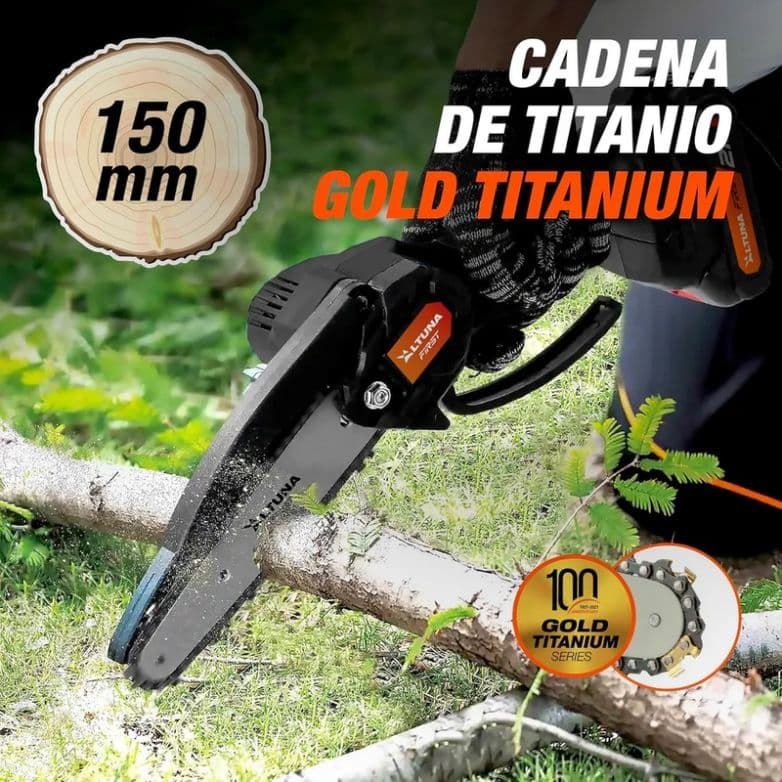 MOTOSIERRA BAT.AF150 21V 2AH 150MM 2BAT. - Imagen 2