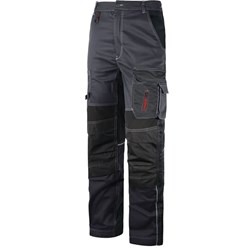 PANTALON MULTIBOLSILLOS ELASTICO BICOLOR - Imagen 2