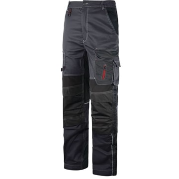 PANTALON MULTIBOLSILLOS ELASTICO BICOLOR - Imagen 2