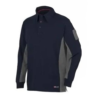 POLO ALGODON STRETCH MANGA LARGA - Imagen 1