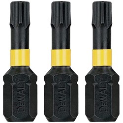 PUNTAS TORSION DE IMPACTO T25X5 25MM DEWALT - Imagen 1