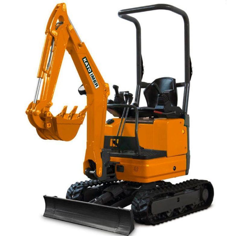 RETROEXCAVADORA KATO HD 17 VXE 1.700KG - Imagen 1