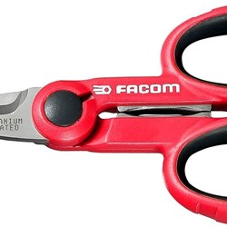 TIJERAS DE ELECTRICISTA BI MAT FACOM - Imagen 1