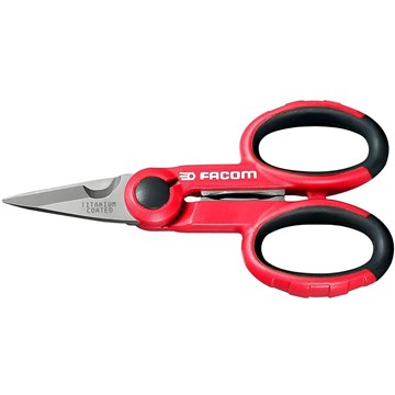 TIJERAS DE ELECTRICISTA BI MAT FACOM - Imagen 1