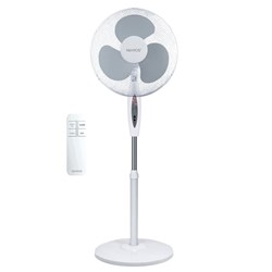VENTILADOR DE PIE OSC. 43CM BLANCO - Imagen 1