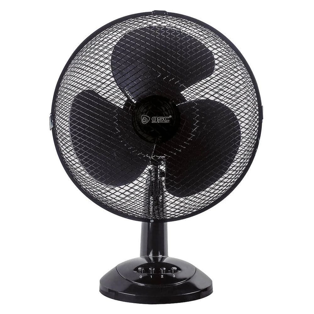 VENTILADOR SOBREMESA 34CM 40W NEGRO LIND - Imagen 1